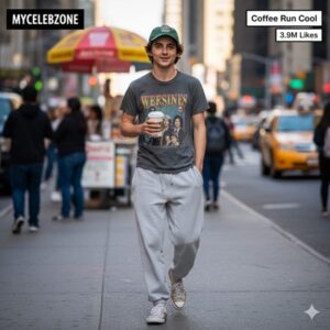 Celebrities spotted in casual street style outfits including Zendaya, Deepika Padukone, Timothée Chalamet, Alia Bhatt, and Kylie Jenner