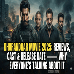 Dhurandhar Bollywood movie cast seen in a dramatic scene from the upcoming Hindi action film